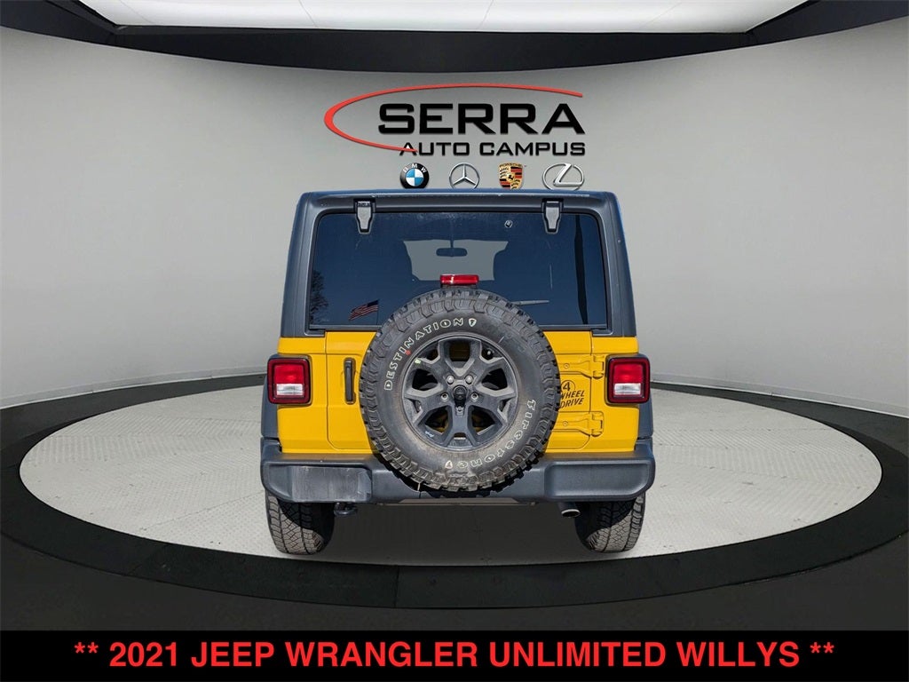 2021 Jeep Wrangler Unlimited Willys