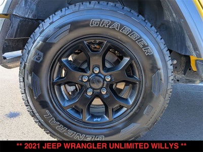 2021 Jeep Wrangler Unlimited Willys