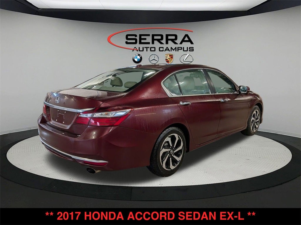2017 Honda Accord EX-L w/Navigation and Honda Sensing