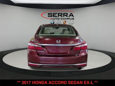 2017 Honda Accord EX-L w/Navigation and Honda Sensing