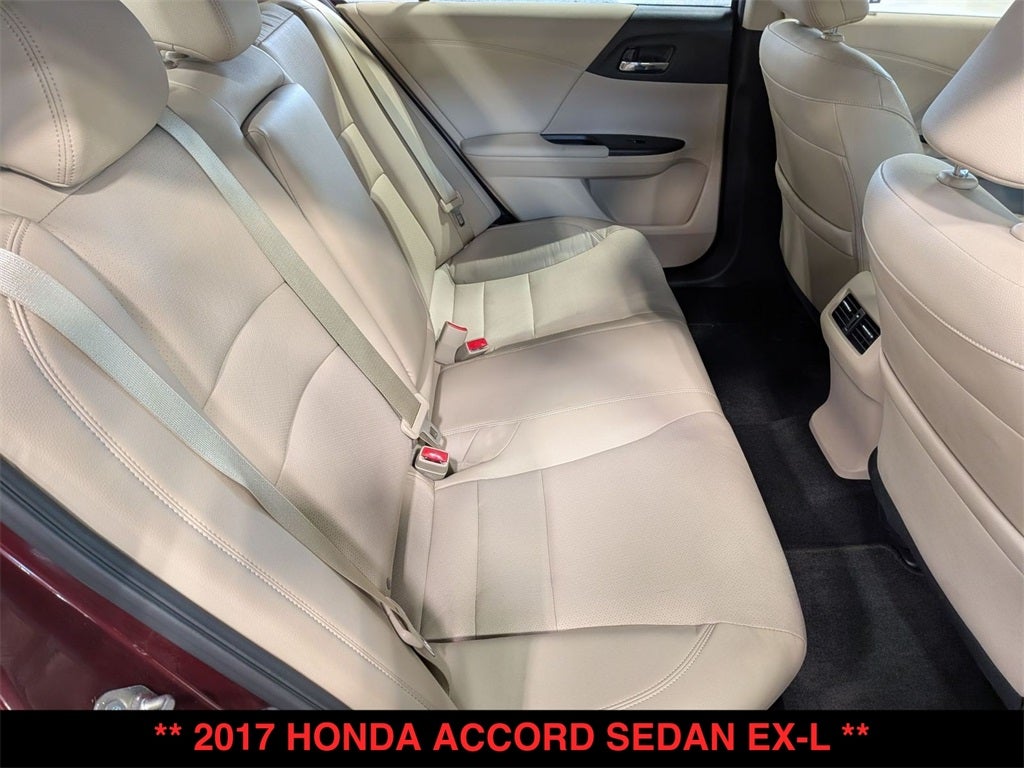 2017 Honda Accord EX-L w/Navigation and Honda Sensing