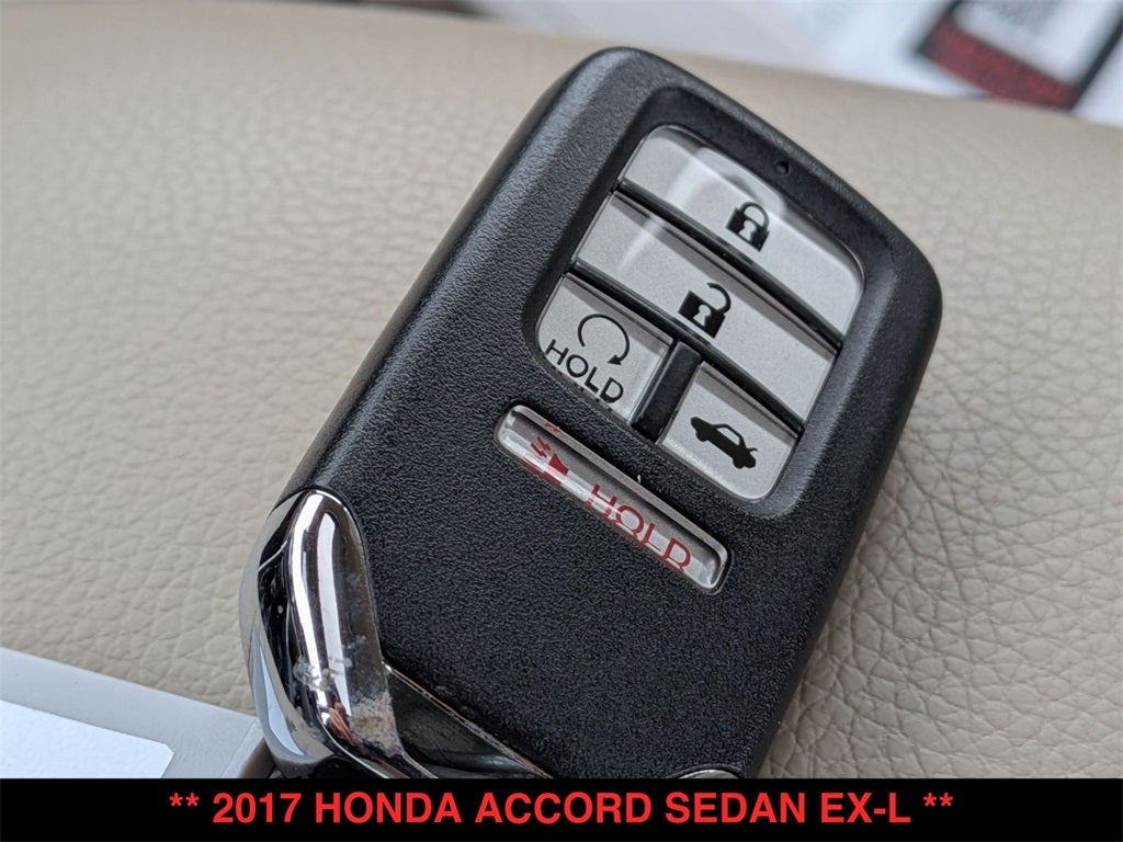 2017 Honda Accord EX-L w/Navigation and Honda Sensing