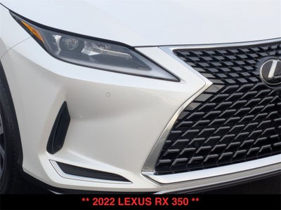 2022 Lexus RX 350
