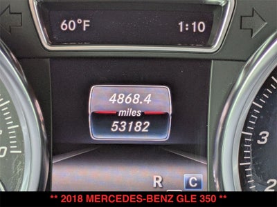 2018 Mercedes-Benz GLE GLE 350 Base