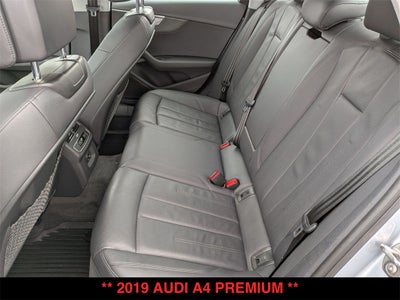 2019 Audi A4 2.0T Premium quattro