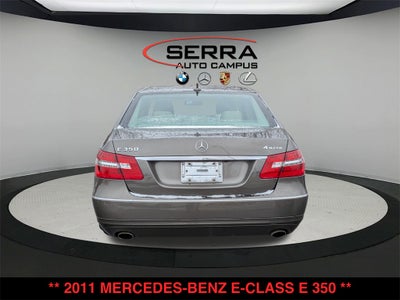 2011 Mercedes-Benz E-Class E 350 4MATIC®