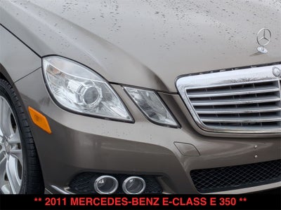 2011 Mercedes-Benz E-Class E 350 4MATIC®