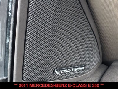 2011 Mercedes-Benz E-Class E 350 4MATIC®
